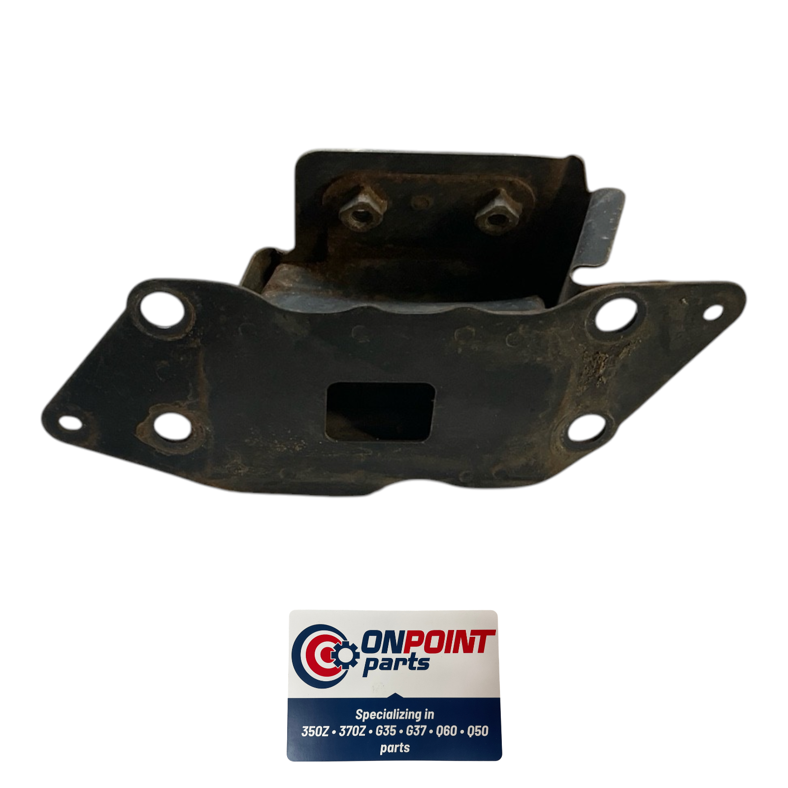 03-07 Infiniti G35 Driver Front Bumper Crash Bar Bracket 62211AM610 OEM Edh
