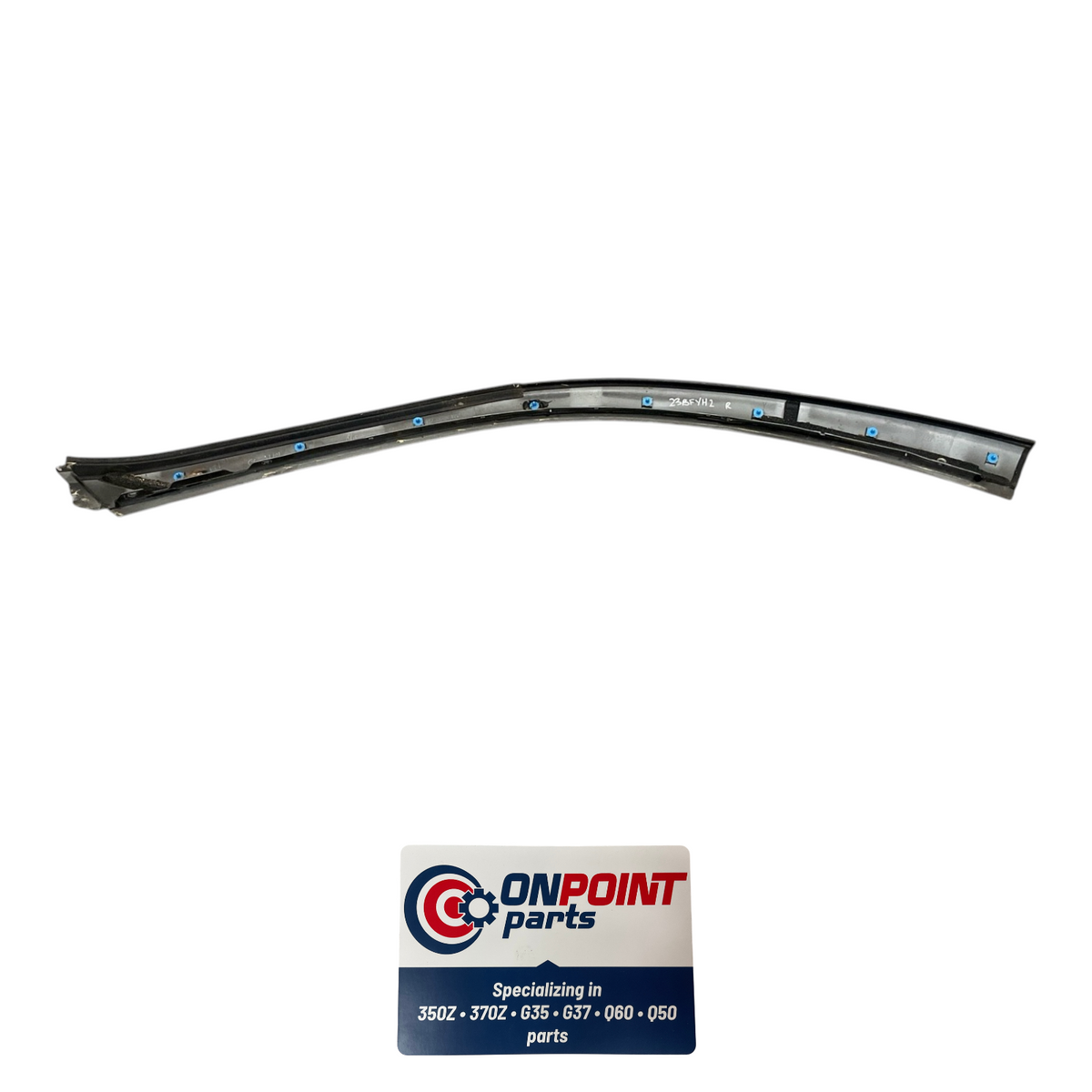08-11 Infiniti G37 Passenger Exterior A Pillar Trim 76836Jl07A Oem Fyh