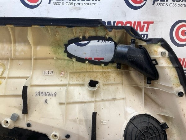 03-05 Nissan 350Z Passenger Right Front Door Panel Black 80900CD000 OEM 24Bbqg8