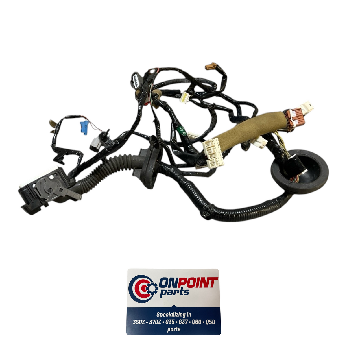 08-10 Infiniti G37 Driver Front Door Wiring Harness 24125Jl01A Oem Fyh