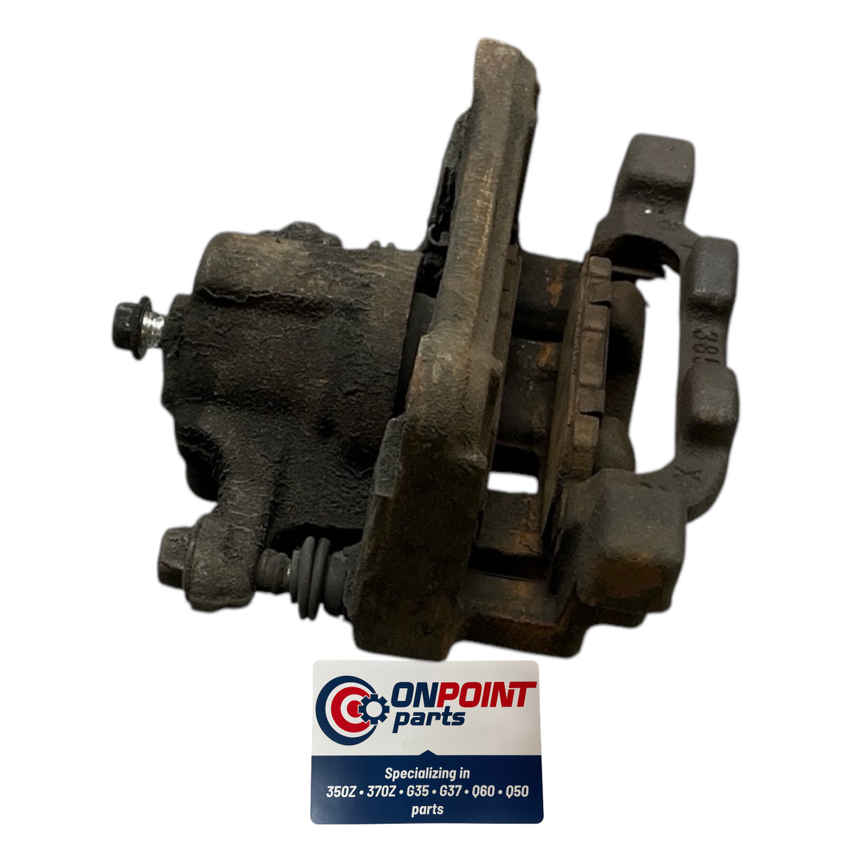 08-15 Infiniti G37  Passenger Rear Brake Caliper 44001Jk00A Oem Fyh
