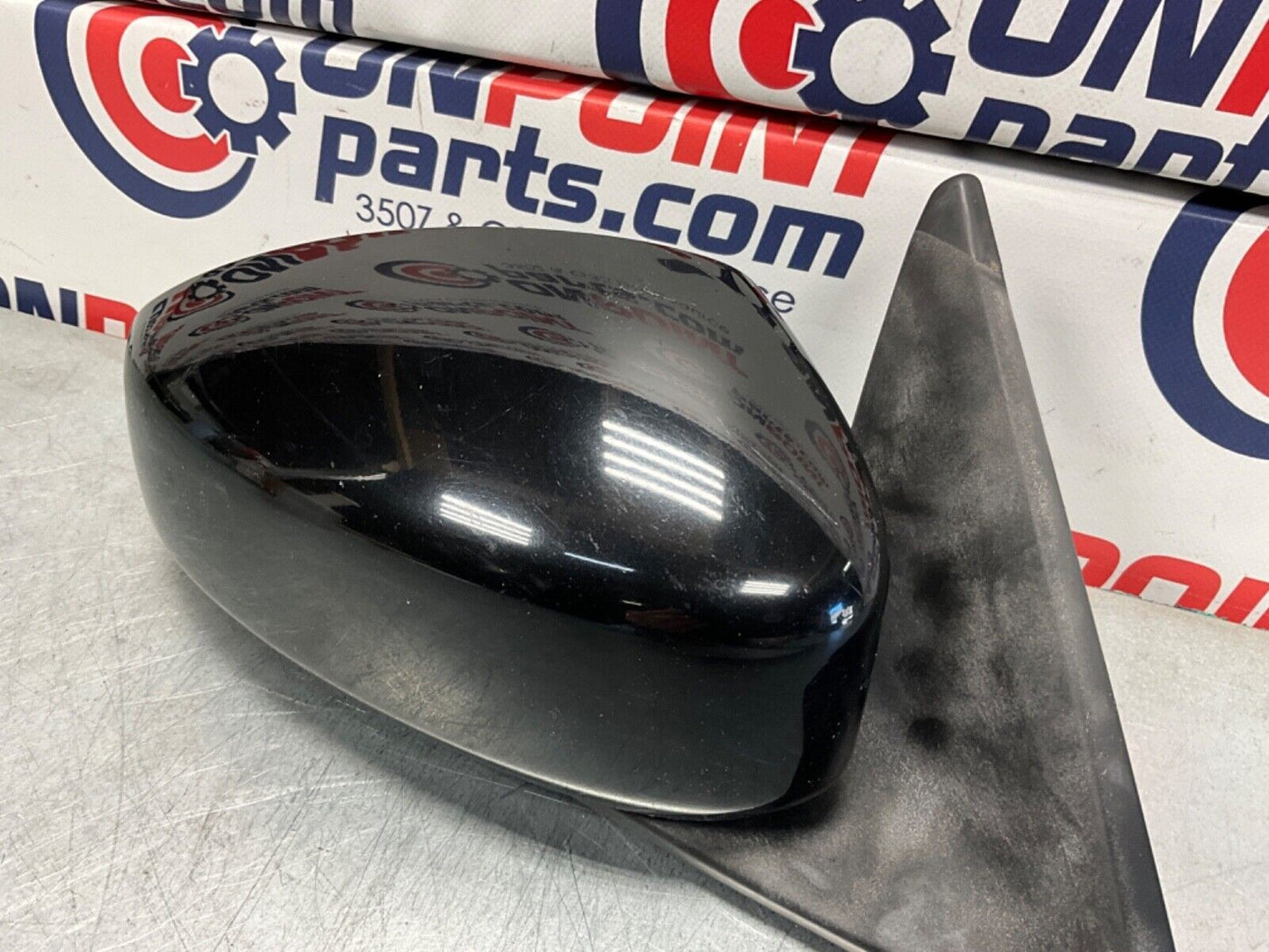 03-07 Infiniti G35 Coupe Passenger Powered Side Mirror Black/KH3 K6301AM865 OEM