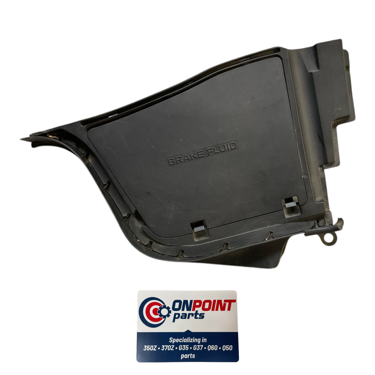 07-15 Infiniti G37 Q60 Right Brake Fluid Cover Panel Bezel 64894Jl00A Oem Fyh