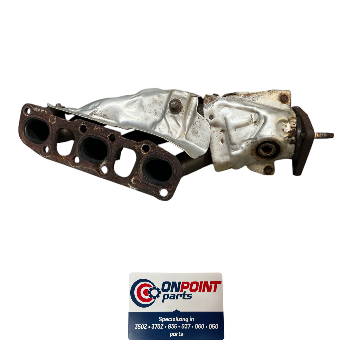 14-17 Infiniti Q50 Driver Vq35De Exhaust Manifold Header 140D21Pm0A Oem G0H
