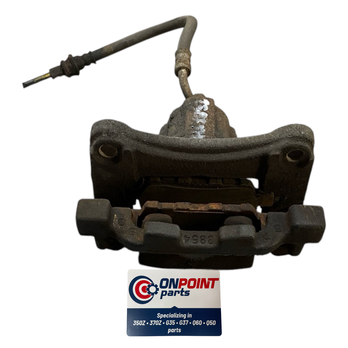 08-15 Infiniti G37 Q60 Driver Rear Brake Caliper 44011Jk00A Oem Fyh