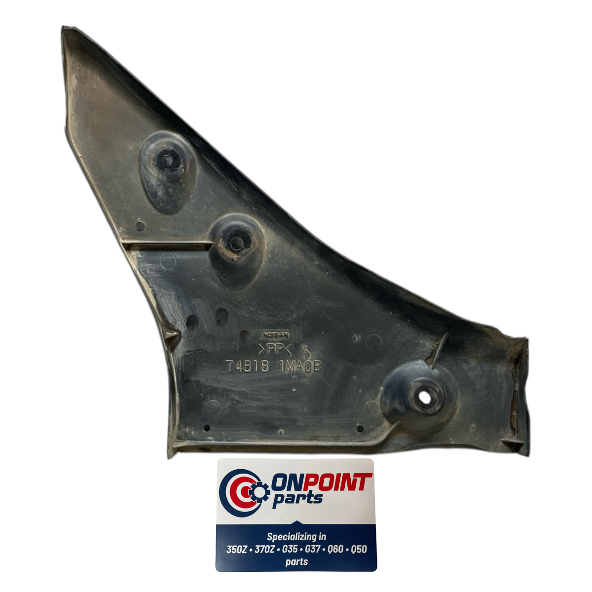 14-19 Infiniti Q50 Driver Tunnel Bracket Splash Shield 748181Ma0B Oem G0H