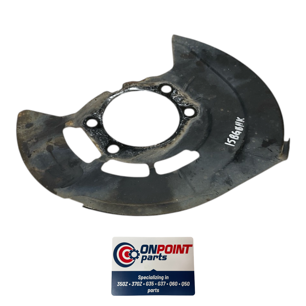 14-15 Infiniti Q50 Passenger Front Brake Dust Shield 411511Ex0A Oem G0H