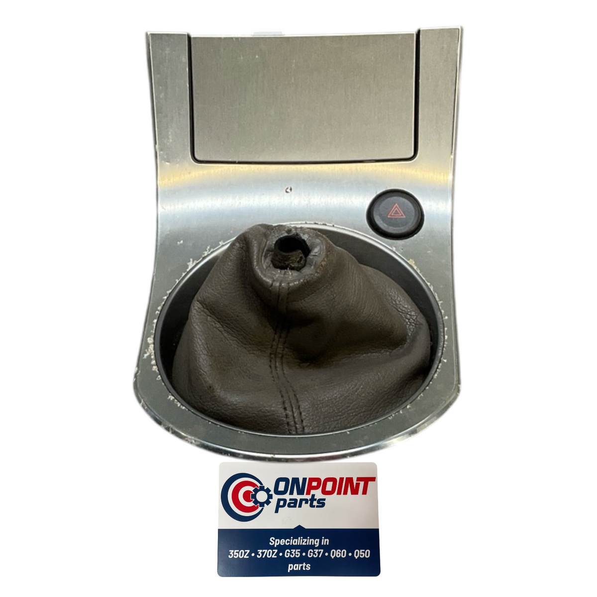 04-07 Infiniti G35 Driver Front Shifter Boot Cover 96935Ac500 Oem Hjh