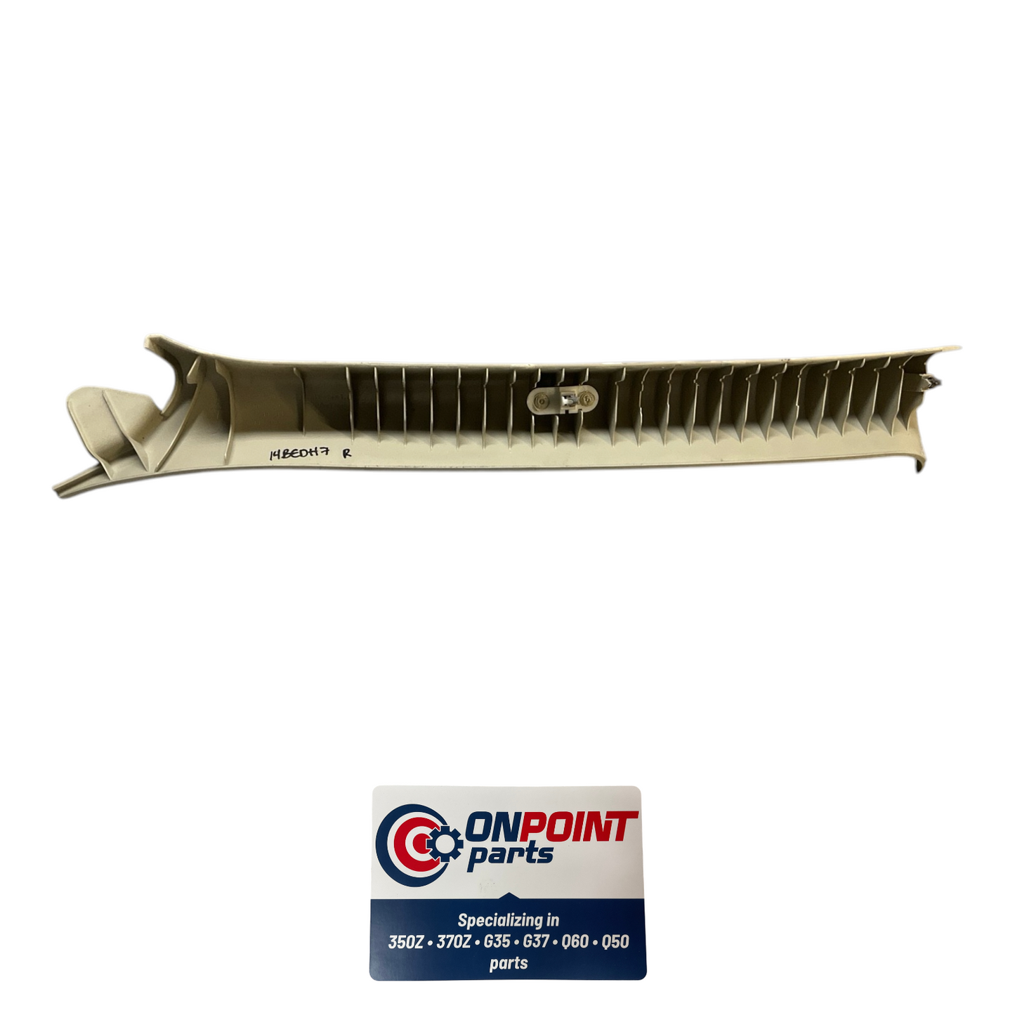 04-07 Infiniti G35 Passenger Front Interior A Pillar Trim 76911AC500 OEM Edh