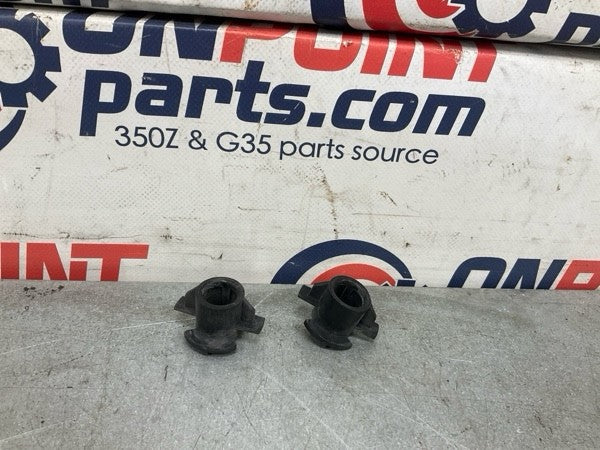 03-07 Infiniti G35 03-09 Nissan 350Z Upper Radiator Locks 21542AL500 OEM 13Bbegc