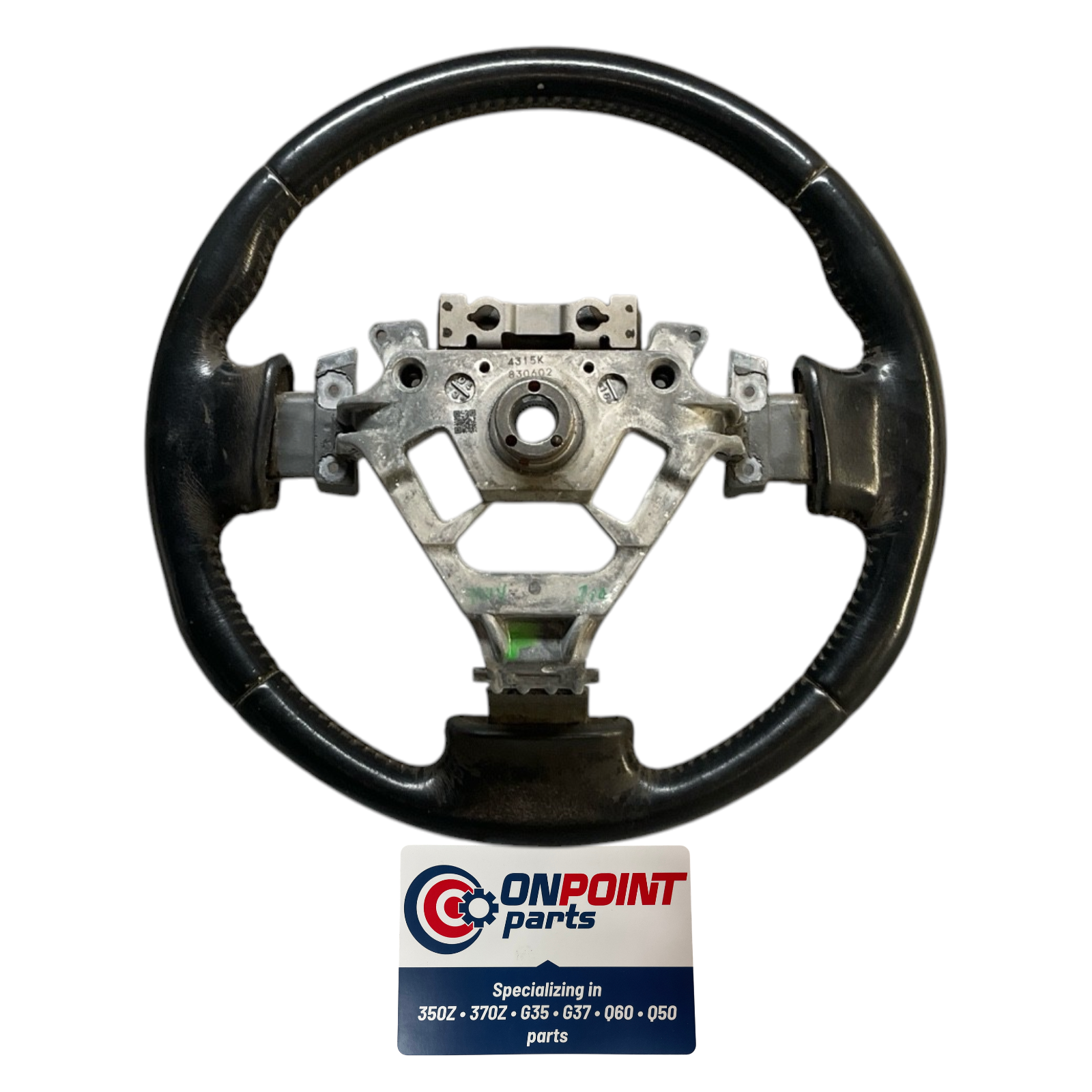 03-06 Nissan 350Z Driver Front Steering Wheel 48430Ce410 Oem Edh