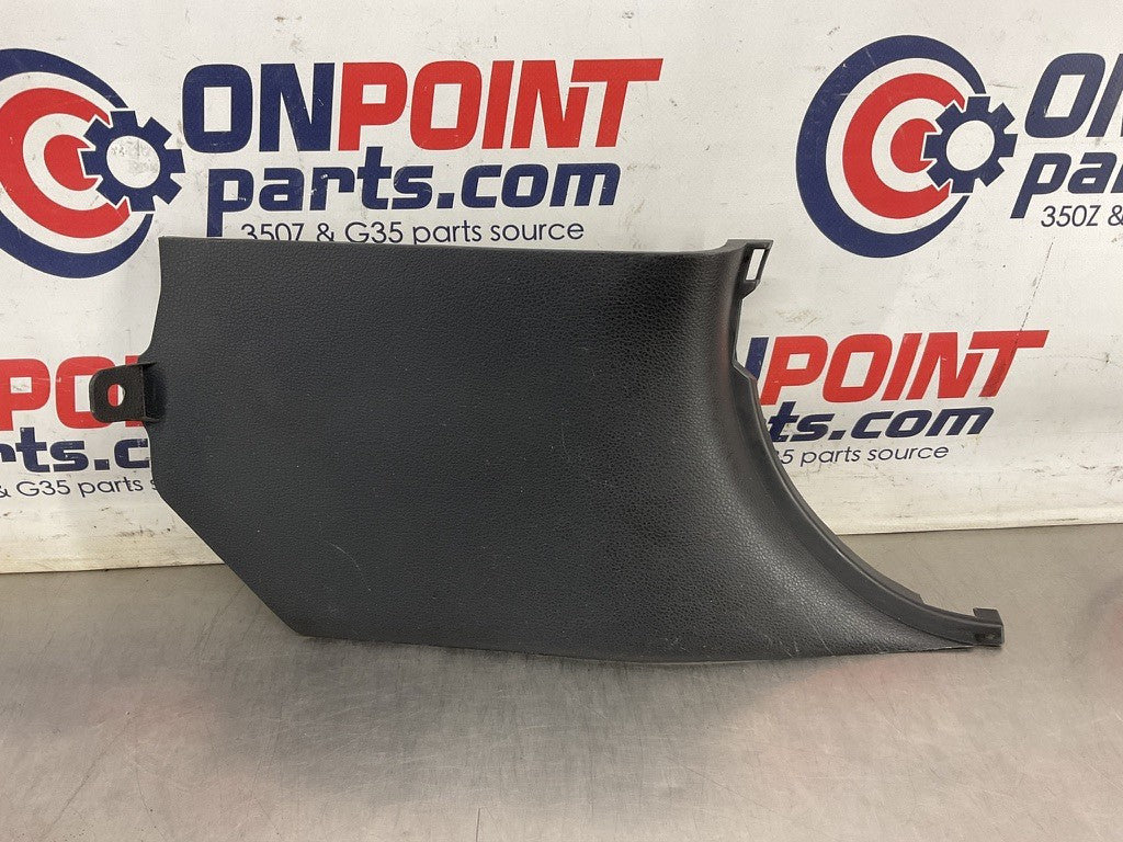 03-09 Nissan 350Z Passenger Front Lower Kick Panel Trim 66900CD000 OEM 14BEQEE
