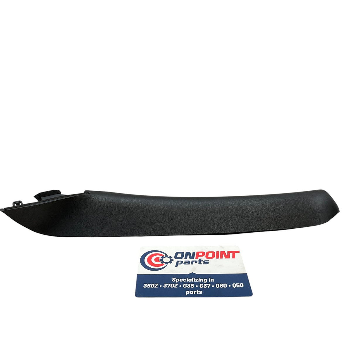 03-08 Nissan 350Z Coupe Front Driver Interior A Pillar Trim Black 76912CD000 OEM