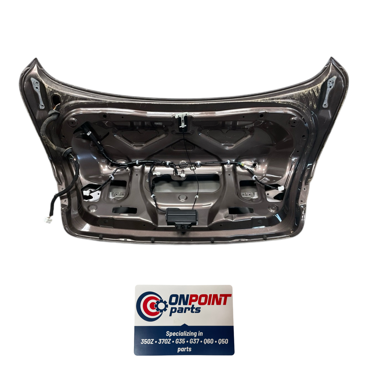 14-18 Infiniti Q50 Rear Trunk Lid H430M4Hbma Oem G0H