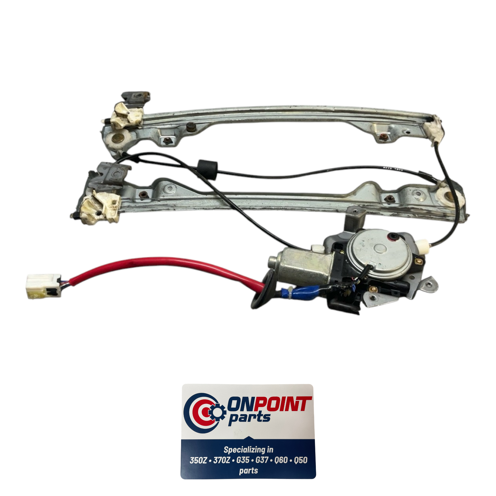 03-07 Infiniti G35 Passenger Front Window Motor Regulator 80720AR000 OEM Edh