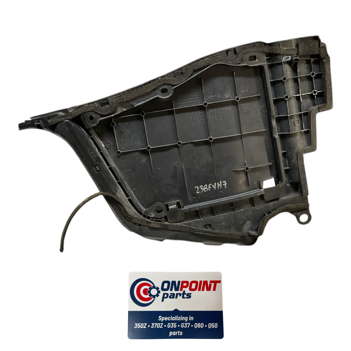 07-15 Infiniti G37 Passenger Front Battery Cover Panel Bezel 65278Jk600 Oem Fyh