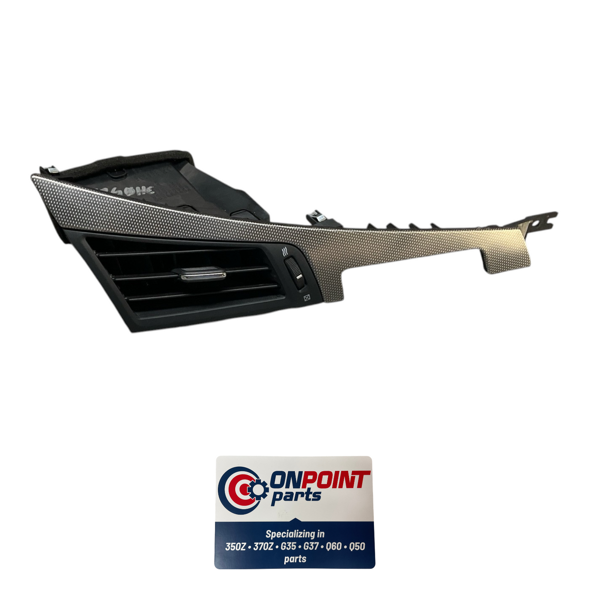 14-19 Infiniti Q50 Passenger Front Center Dash Vent Trim 687604Ga0A Oem G0H