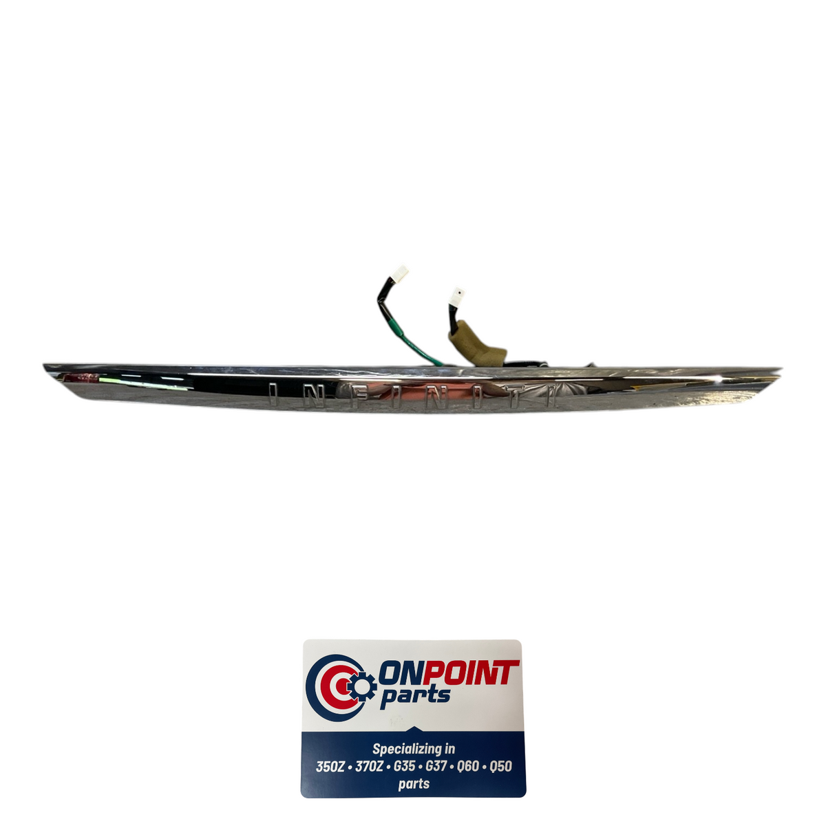 14-18 Infiniti Q50 Rear License Plate Light Assembly 848104Hb0A Oem G0H