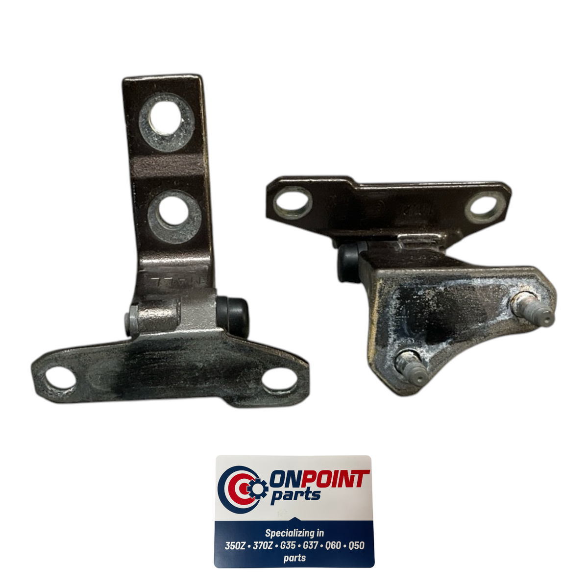 14-19 Infiniti Q50 Driver Rear Door Hinges 824014Ga0A Oem G0H