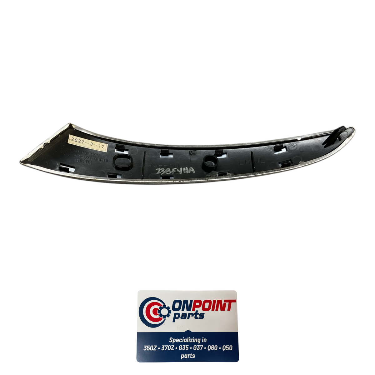 08-09 Infiniti G37 Driver Fr Door Panel Grab Handle Finisher 80944Jl00A Oem Fyh