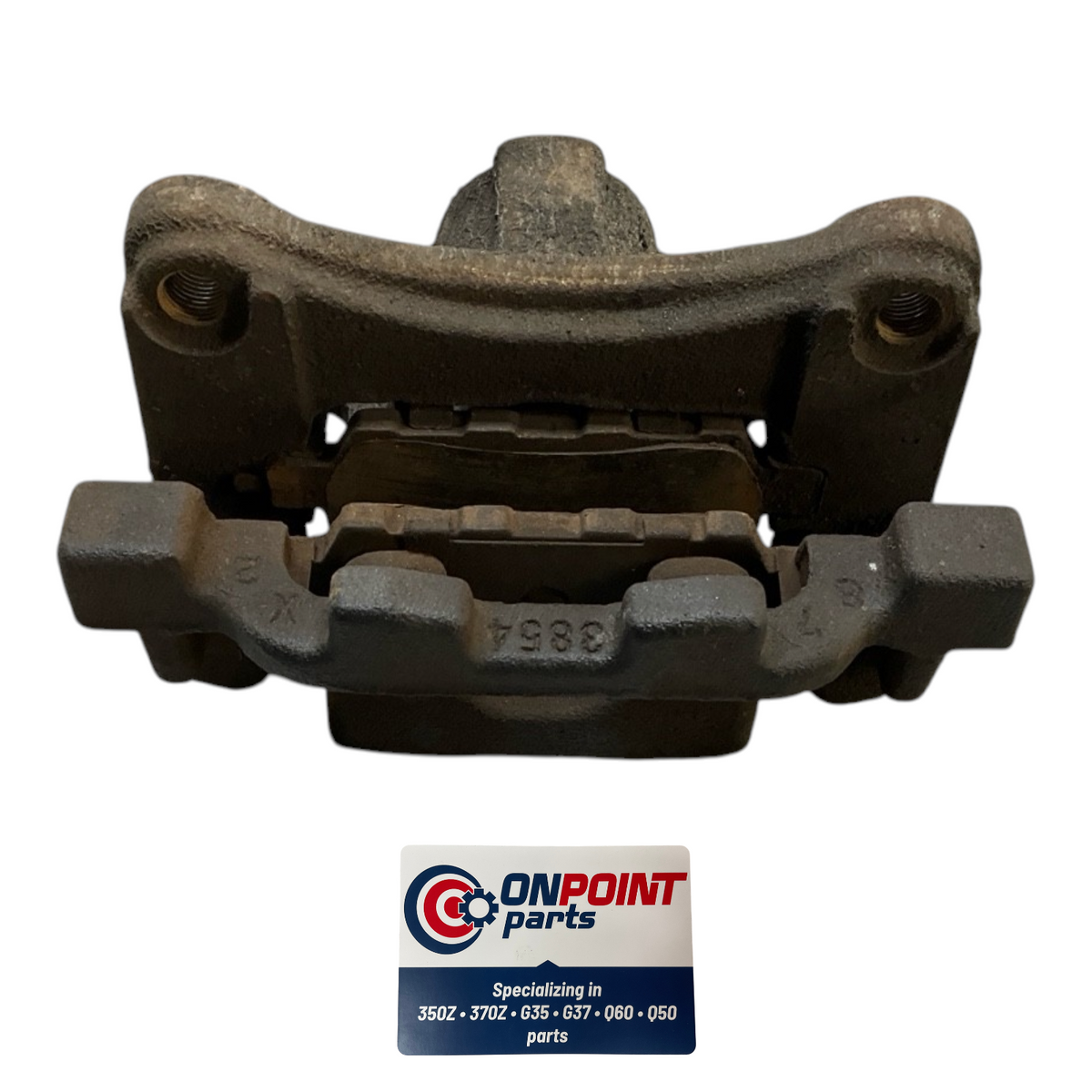 08-15 Infiniti G37  Passenger Rear Brake Caliper 44001Jk00A Oem Fyh