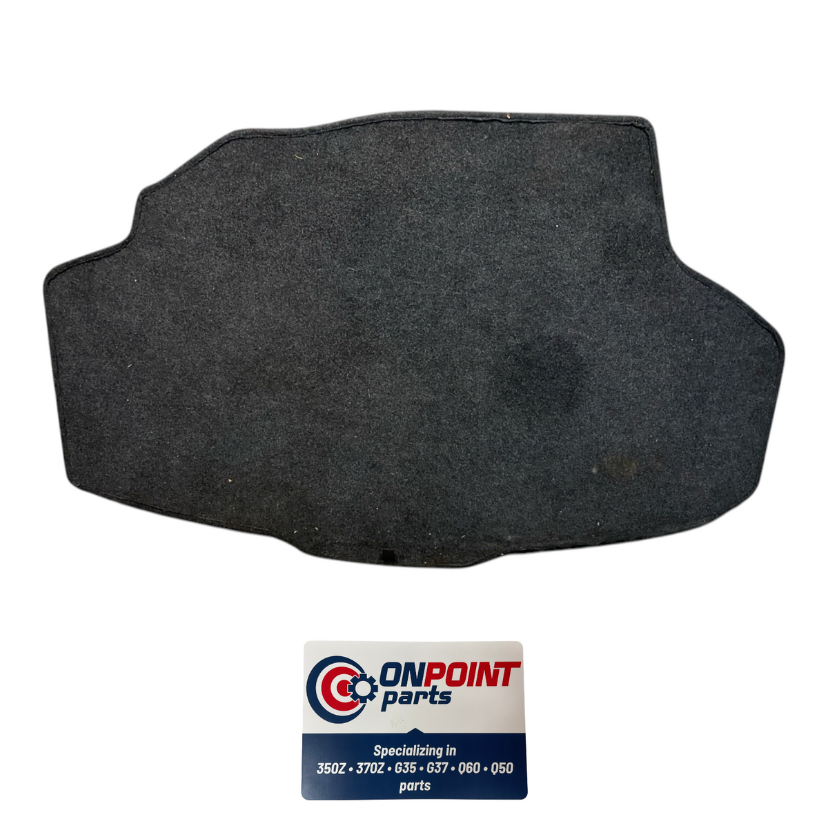 14-19 Infiniti Q50 Rear Sedan Trunk Floor Mat Carpet 849024Ga5A Oem G0H