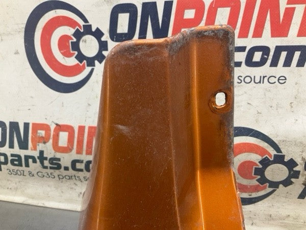 03-09 Nissan 350Z Front Driver Mud Flap Splash Guard Orange OEM 24Bbqgg
