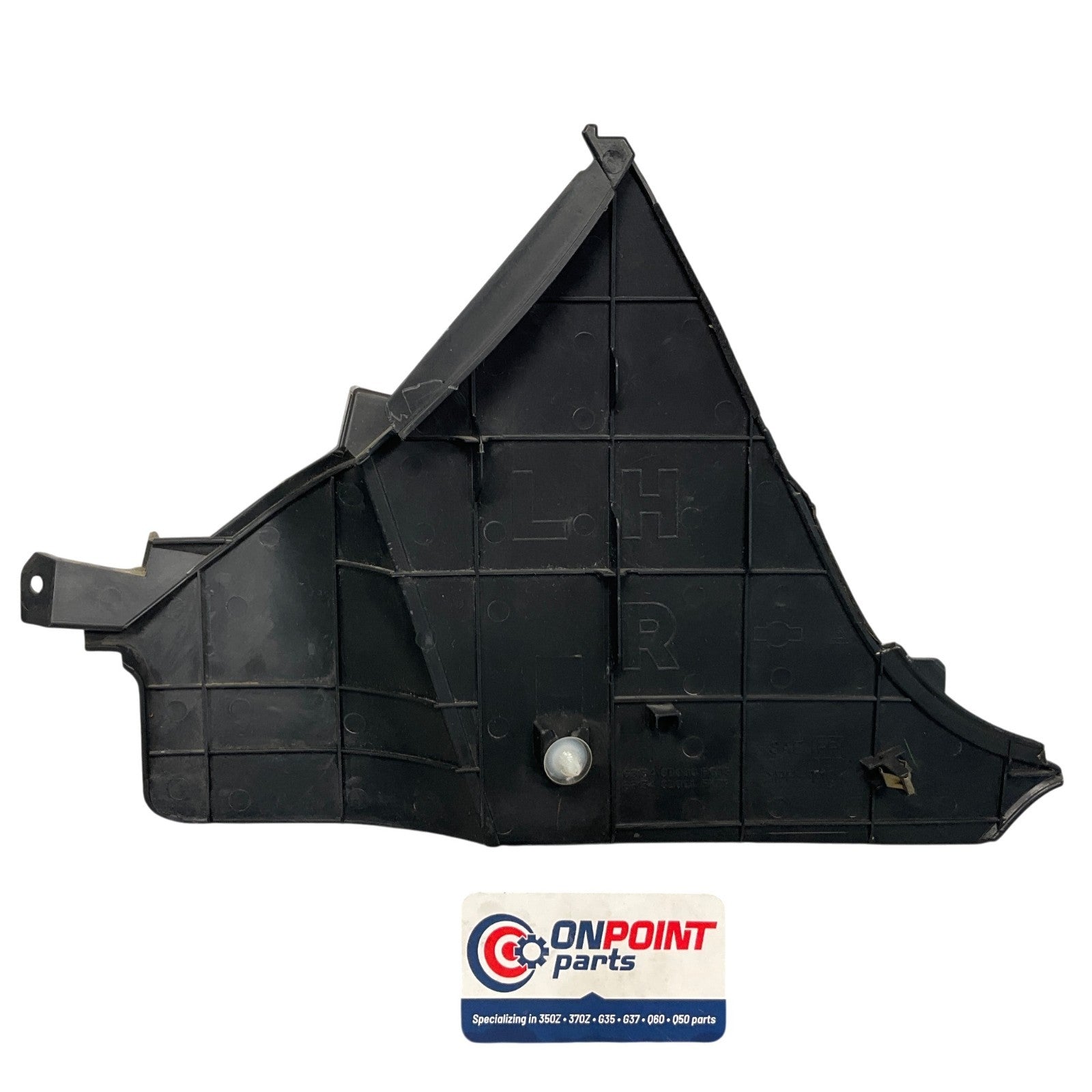 03-05 Nissan 350Z OEM Center Console Knee Panel Passenger Front Black 68134CD000