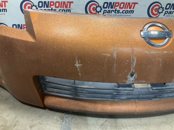 03-06 Nissan 350Z Front Bumper Cover Orange/A17 62022CD025 OEM 24Bbqg5