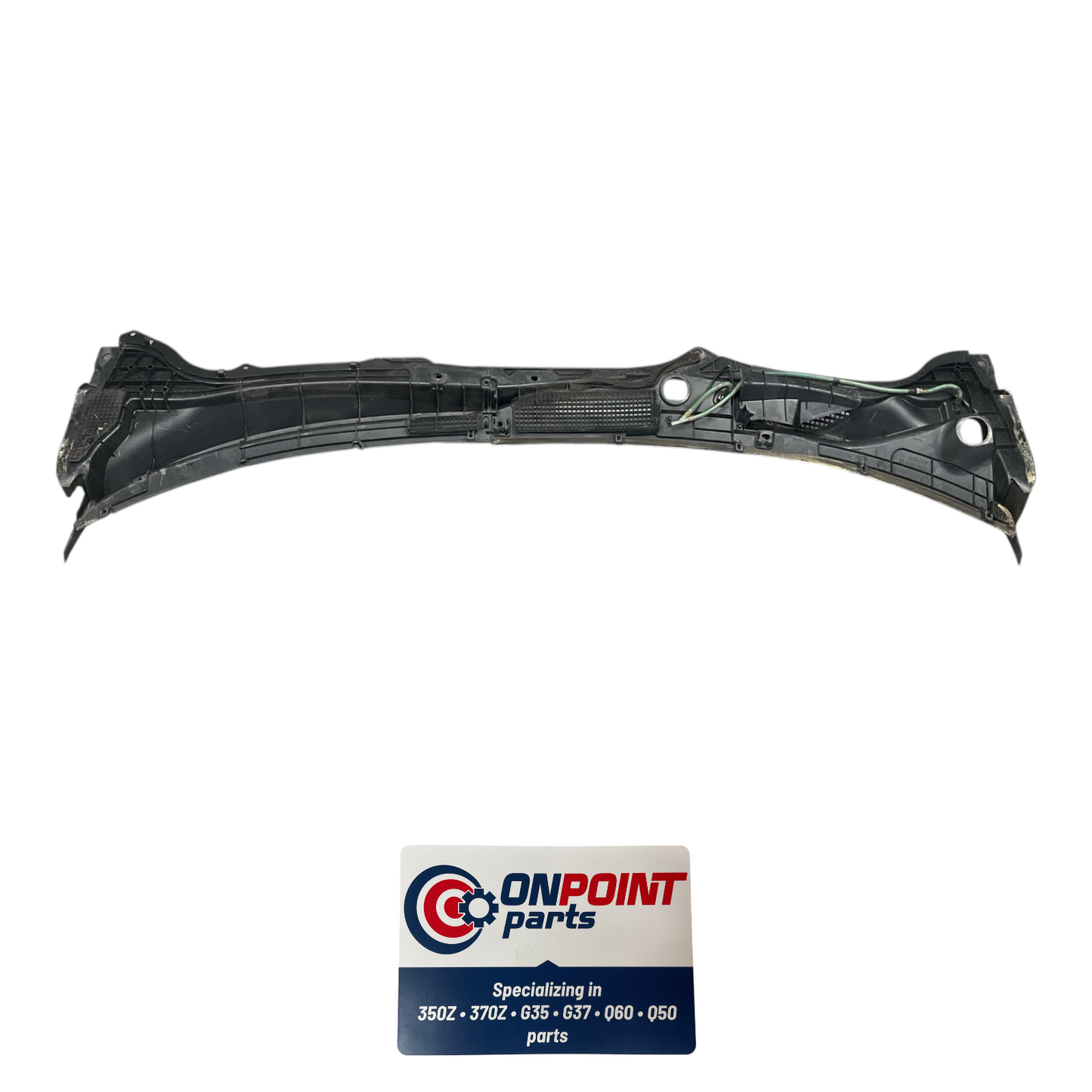 04-07 Infiniti G35 Front Windshield Cowl Wiper Cover Panel 66863AM61B OEM Edh