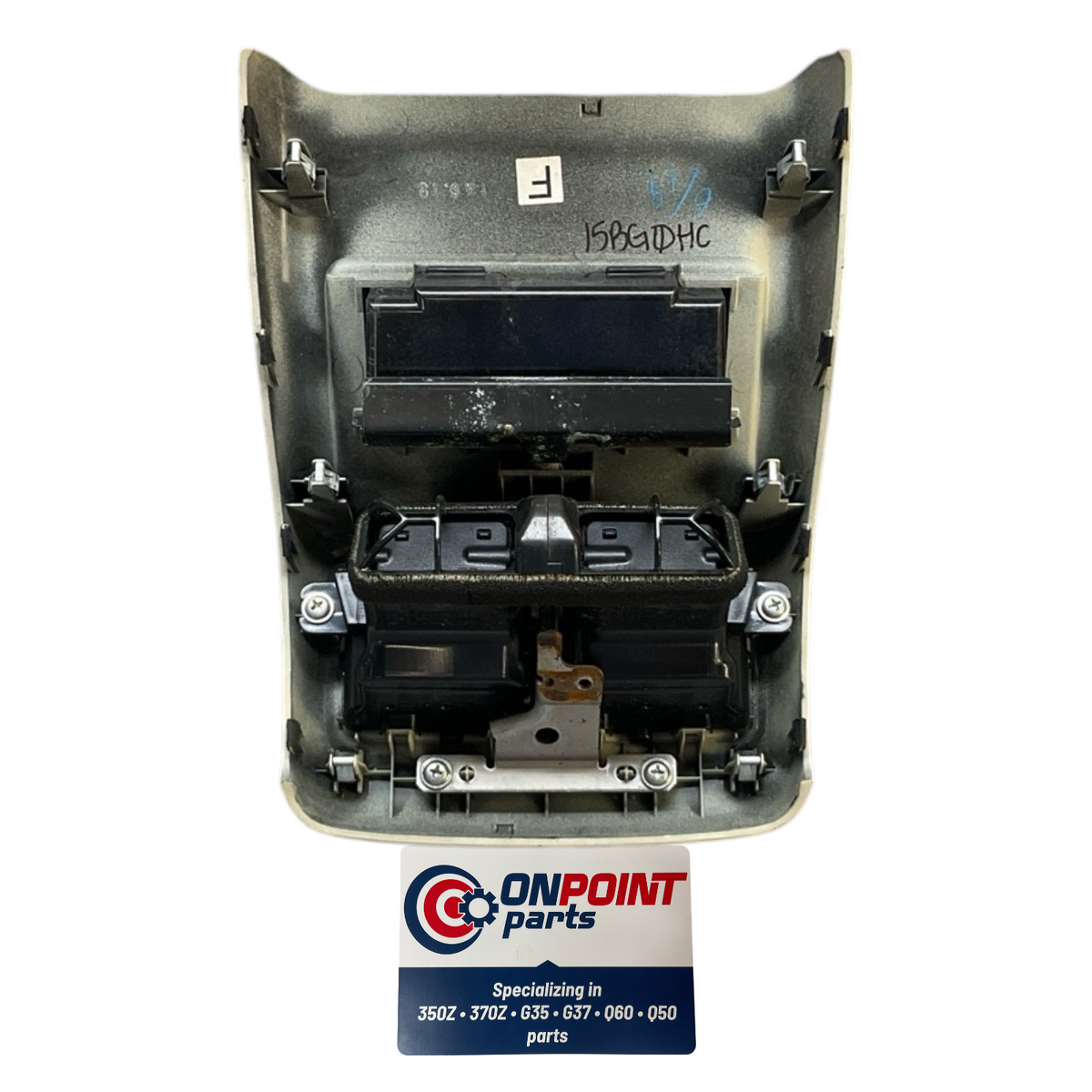 14-19 Infiniti Q50 Rear Center Console Vent Trim 969304Ga0B Oem G0H