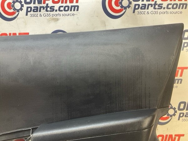 03-05 Nissan 350Z Passenger Right Front Door Panel Black 80900CD000 OEM 24Bbqg8