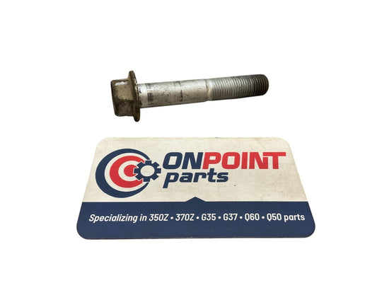 03-15 G35 G37 Q60 03-20 350Z 370Z Camber Arm To Knuckle Bolt 55080AG00C OEM K1F