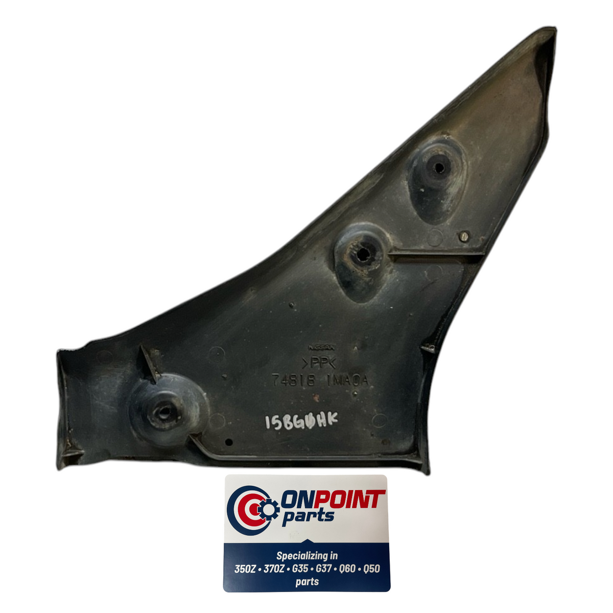 14-19 Infiniti Q50 Passenger Tunnel Bracket Splash Shield 748181Ma0A Oem G0H