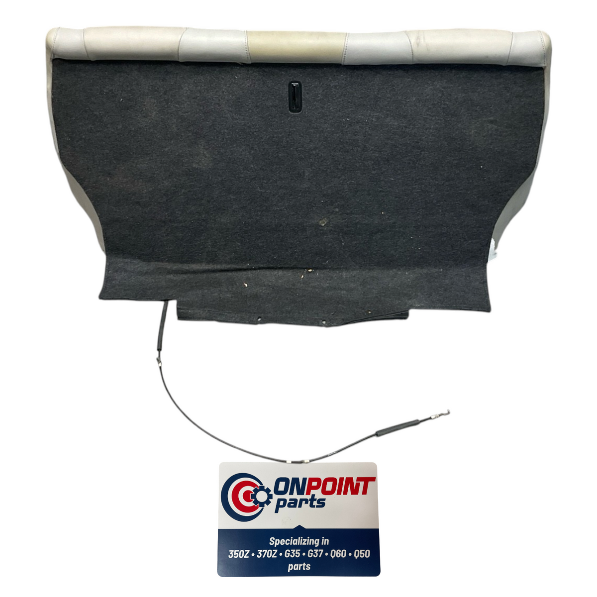 08-10 Infiniti G37 Rear Seat Backrest 88600Jl20C Oem Fyh