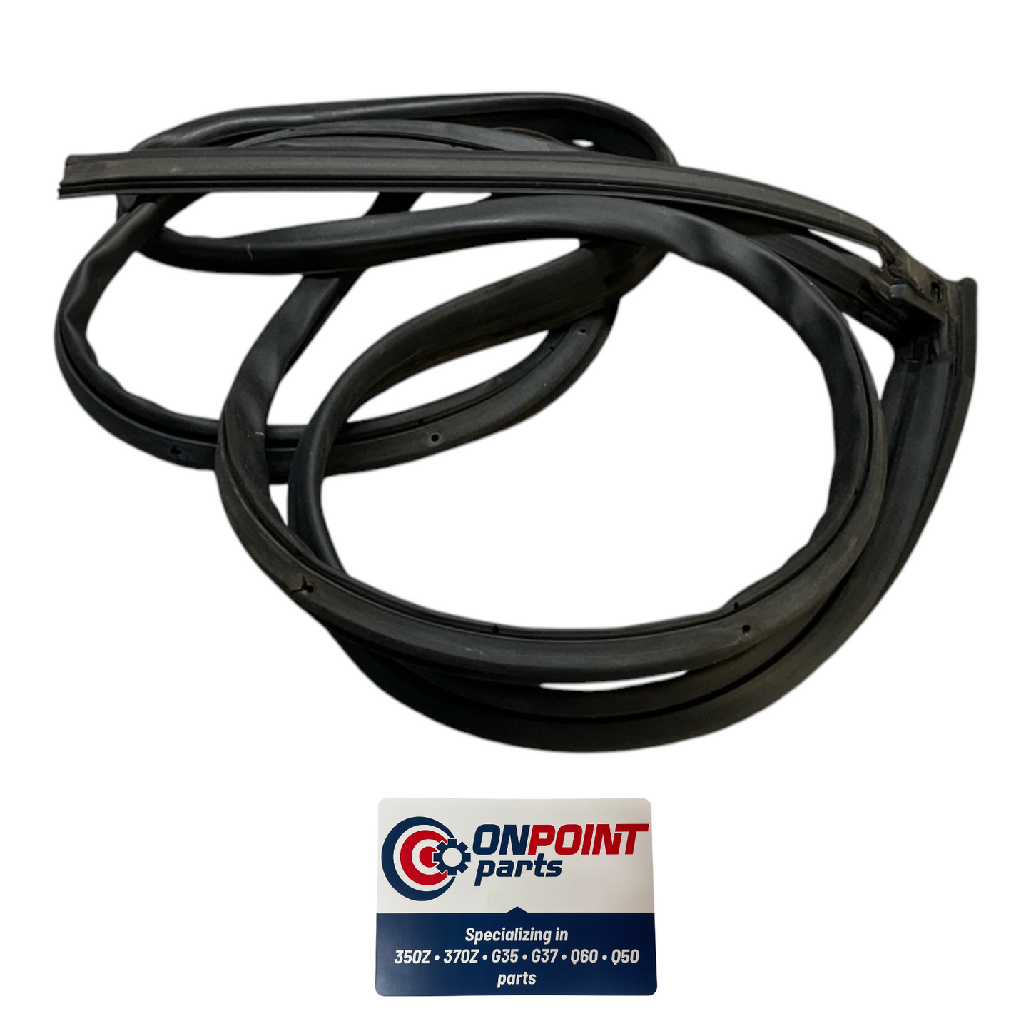 04-07 Infiniti G35 Driver Rear Sedan Door Shell Weatherstrip 76924Ac500 Oem Edh