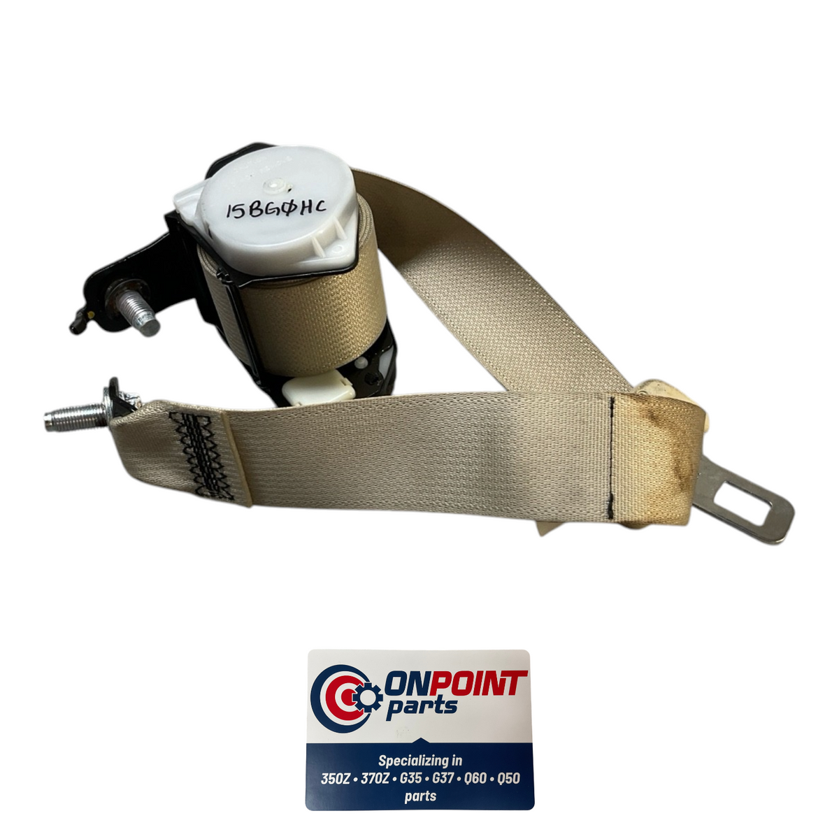 14-15 Infiniti Q50 Rear Center Seat Belt Retractor 888544Hb0B Oem G0H