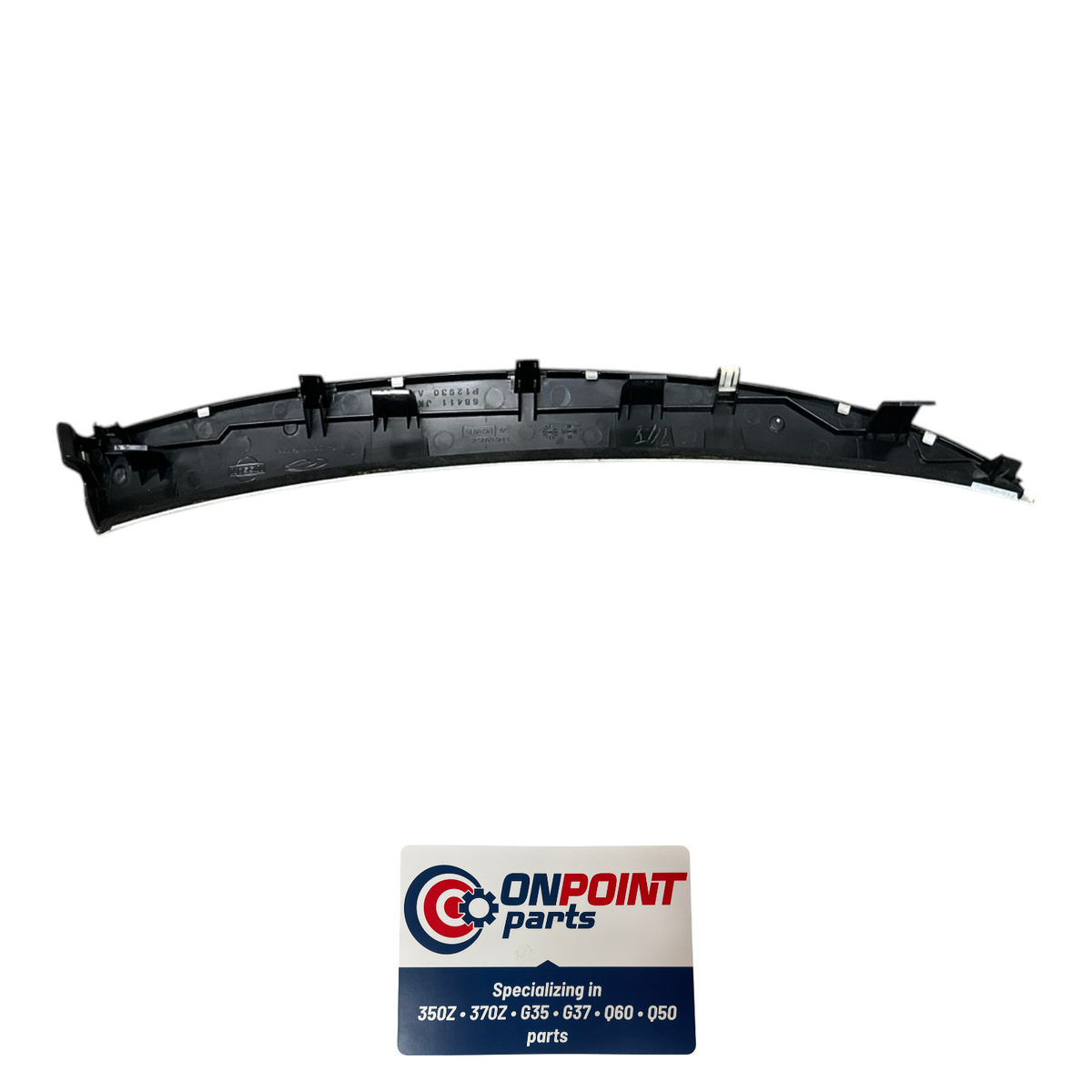 08-10 Infiniti G37 Passenger Front Dash Metal Trim 68411Jl60A Oem Fyh