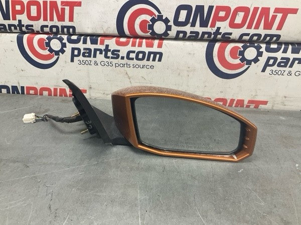 03-09 Nissan 350Z Passenger Power Side Mirror Orange K6301CD060 OEM 24Bbqge