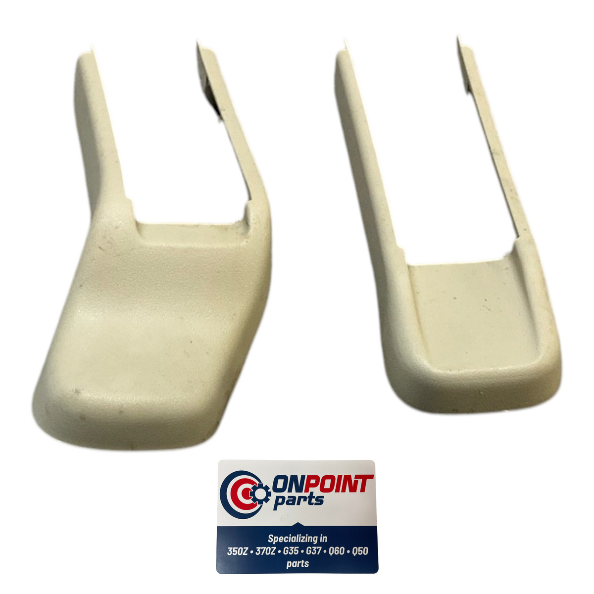 14-20 Infiniti Q50 Driver Front Seat Track Trim Cover 875554Ha0B Oem G0H