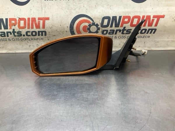 03-09 Nissan 350Z Driver Left Power Side Mirror Orange K6302CD060 OEM 24Bbqga