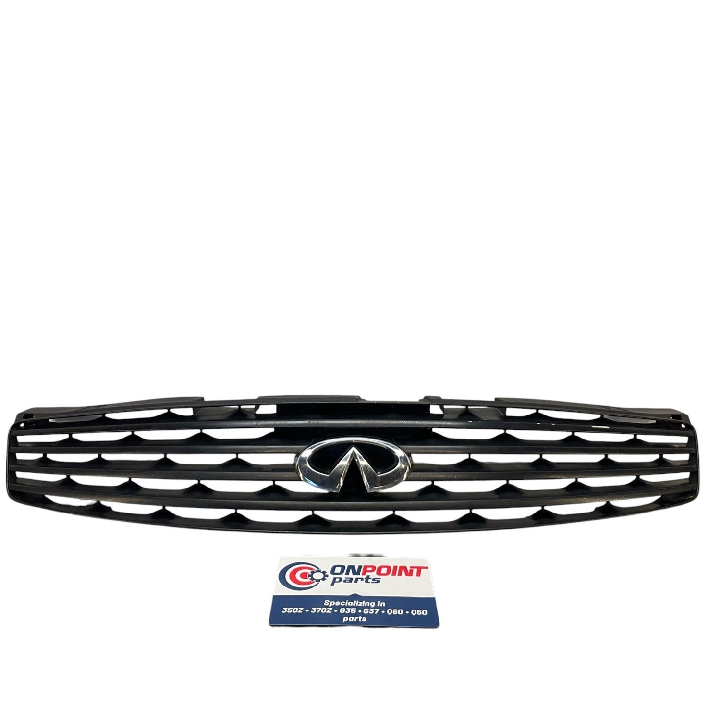 03-07 Infiniti G35 Coupe Front Bumper Grille with Emblem 62070AM800 OEM K1F