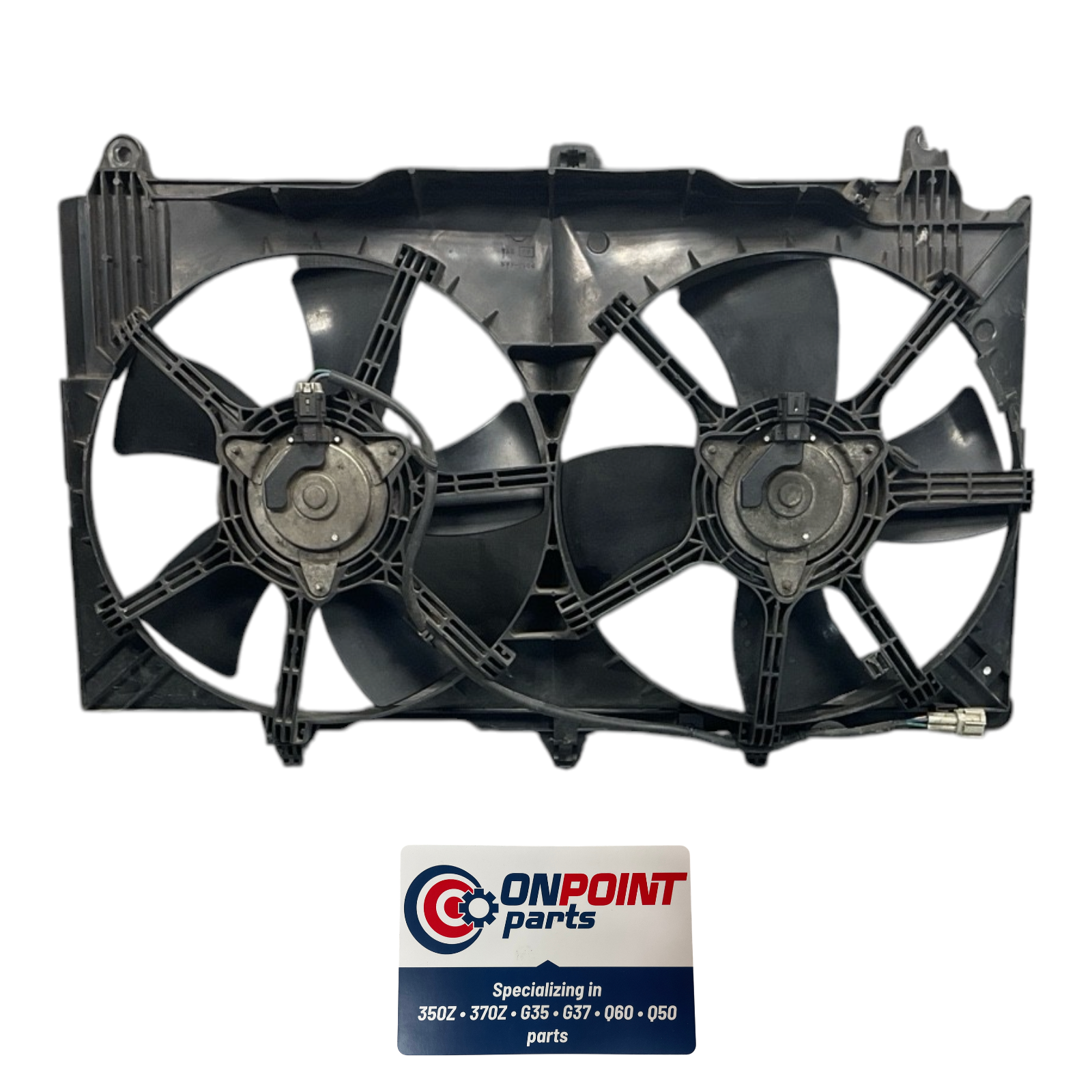 05-07 Infiniti G35 Front Sedan Radiator Fans 21481Cd00A Oem Edh