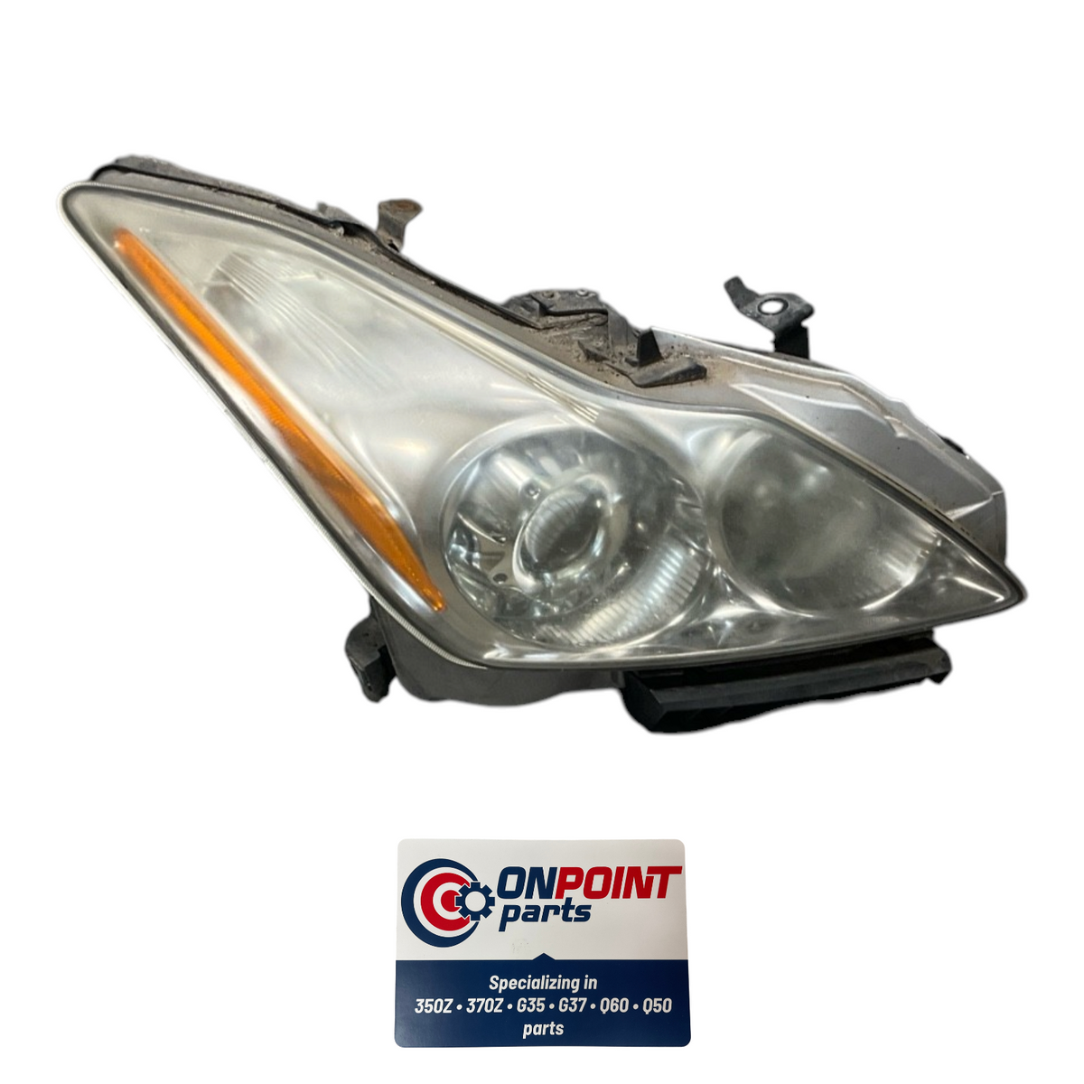 08-10 Infiniti G37 Right Coupe Xenon Hid Headlight Assembly 26010Jl00B Oem Fyh
