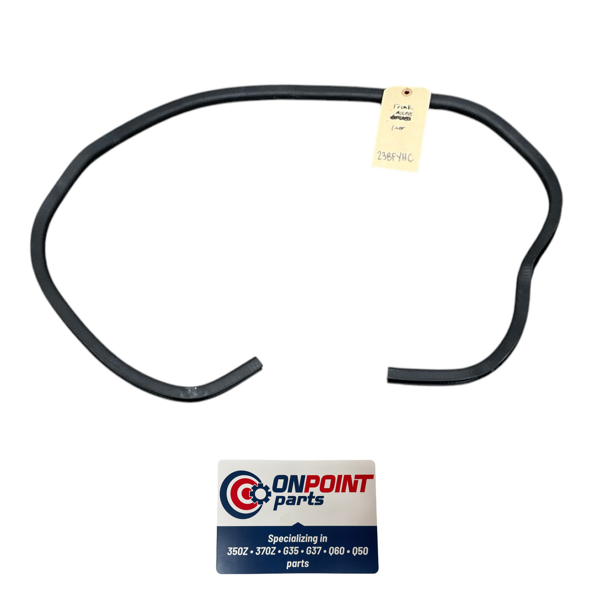 08-15 Infiniti G37 Rear Coupe Trunk Frame Weatherstrip Seal 84830Jl00A Oem Fyh