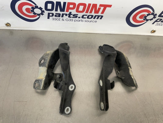 03-09 Nissan 350Z Hood Hinges Left LH Right RH 65401CD700 65400CD700 OEM 23BJMDE