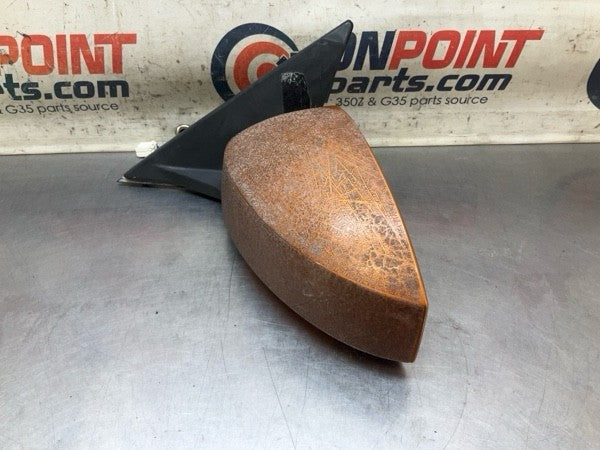 03-09 Nissan 350Z Driver Left Power Side Mirror Orange K6302CD060 OEM 24Bbqga