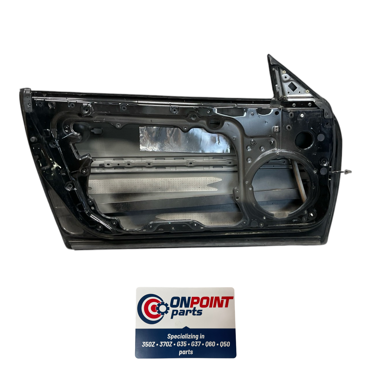 08-09 Infiniti G37 Driver Front Coupe Door Shell H010Ajl0Ma Oem Fyh