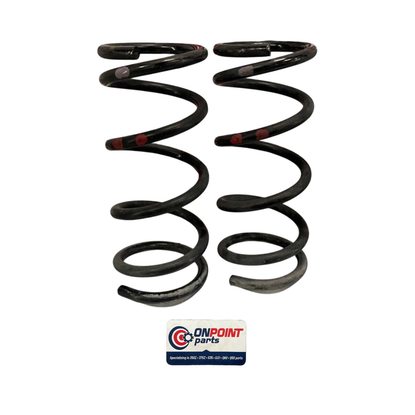 03-07 Infiniti G35 Coupe OEM Rear Coil Springs Driver LH Passenger RH 55020AM810