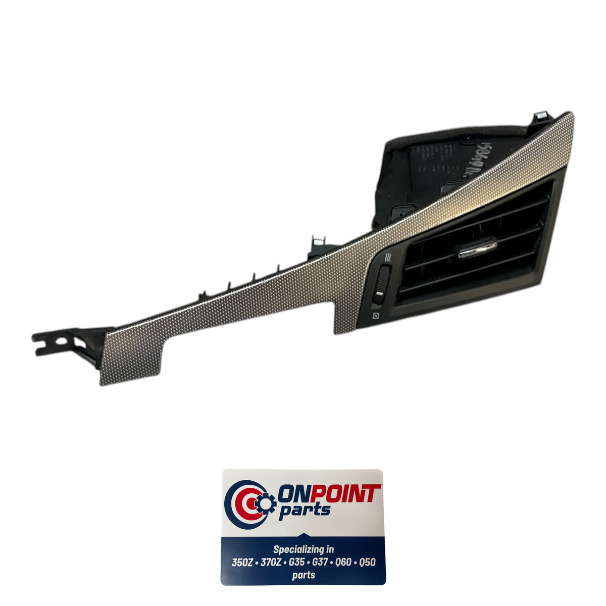 14-19 Infiniti Q50 Driver Front Center Dash Vent Trim 687604Ga0A Oem G0H